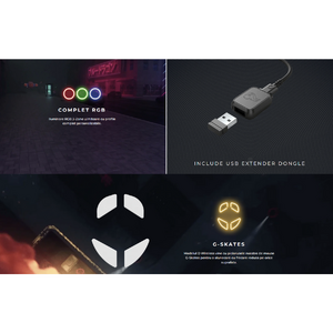 Glorious Mouse Gaming Model O Wireless, 19000 DPI, 69 grame, 6 butoane, Negru mat Resigilat