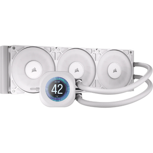 cooler Corsair NAUTILUS 360 RS LCD, AIO 360mm, 2.1" IPS, PWM Zero RPM, Intel/ AMD, Alb