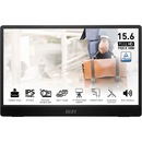 Monitor portabil PRO MP161 E2, IPS, 15.6 inch, Full HD, 1920 x 1080, Mini-HDMI, 60 Hz, Boxe, 4 ms, Alb