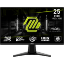MAG 255F E20, IPS, 24.5 inch, Full HD, 1920 x 1080, HDMI, DisplayPort, 200 Hz, 0.5 ms, Negru