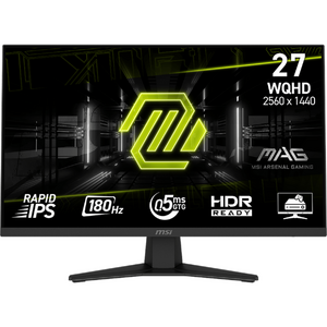 Monitor MSI MAG 274QF, 27 inch, IPS, WQHD, 2560 x 1440, HDMI, DisplayPort, 180 Hz, 0.5 ms, Negru
