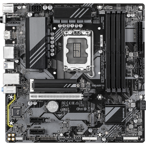 Placa de baza GIGABYTE B760M DS3H WIFI6E GEN5, Socket 1700, DDR5, mATX, Negru