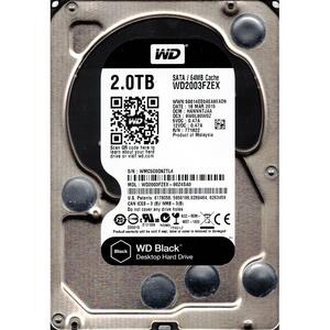 Western Digital Black 2TB, 7200RPM, 64MB Cache, SATA III