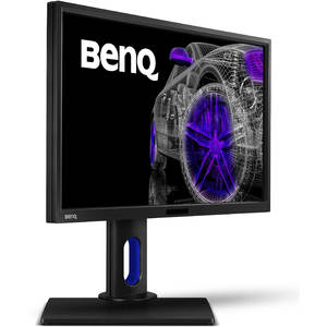 Monitor BenQ BL2420PT, 23.8", IPS, QHD, DVI, VGA, HDMI, DisplayPort, 5ms, Pivot, Negru