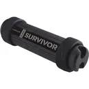 Flash Survivor Stealth, 256GB, aluminiu, shock resistant, waterproof, USB 3.0