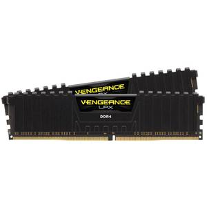 Corsair Memorie DDR4, 16GB, KIT 2x8GB, 2400MHz, C16, 1.20V, Negru, VENGEANCE LPX