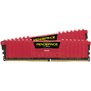 Vengeance LPX 32GB, DDR4, 2666MHz, CL16, 2x16GB, 1.2V, Rosu