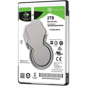 Harddisk Notebook Seagate BarraCuda 2TB, 5400RPM, 128MB cache, SATA III, 2,5 inch