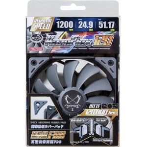 Ventilator Scythe Kaze Flex 1200 RPM SU1225FD12M-RH